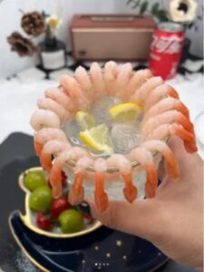 Click to view full screen Top-grade Sashimi Seafood, Arctic Sweet Shrimp photo review