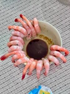 Click to view full screen Top-grade Sashimi Seafood, Arctic Sweet Shrimp photo review