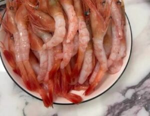 Click to view full screen Top-grade Sashimi Seafood, Arctic Sweet Shrimp photo review