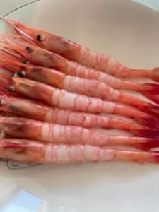 Click to view full screen Top-grade Sashimi Seafood, Arctic Sweet Shrimp photo review